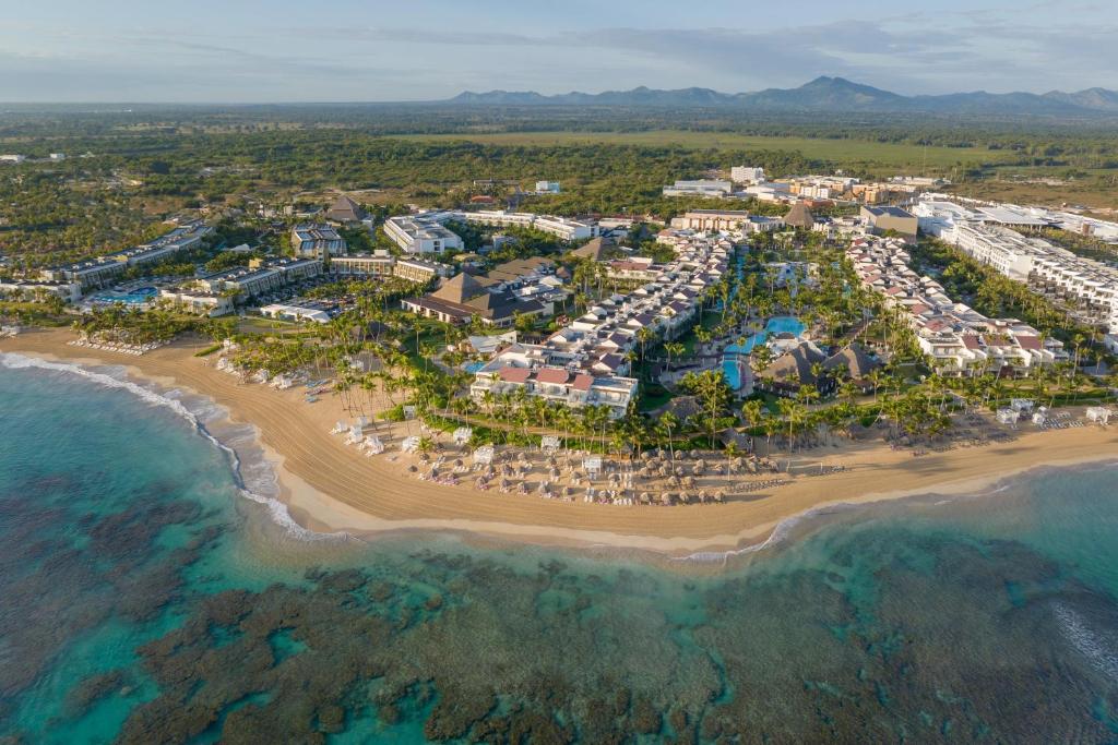 Breathless Punta Cana adults-only all-inclusive resort with vibrant pool parties, beachfront setting, and modern nightlife atmosphere.